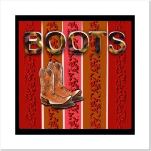 Boots Posters and Art